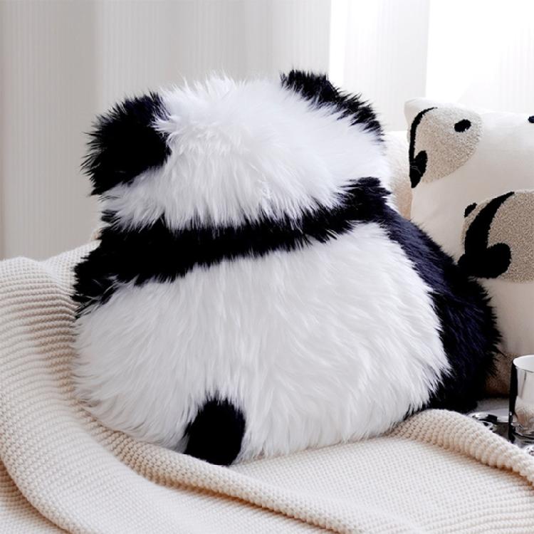 Cuddly Panda Pillow Case for Bedroom or Living Room Comfortable Sofa Pillowcase Removable Washable Cushion Cover