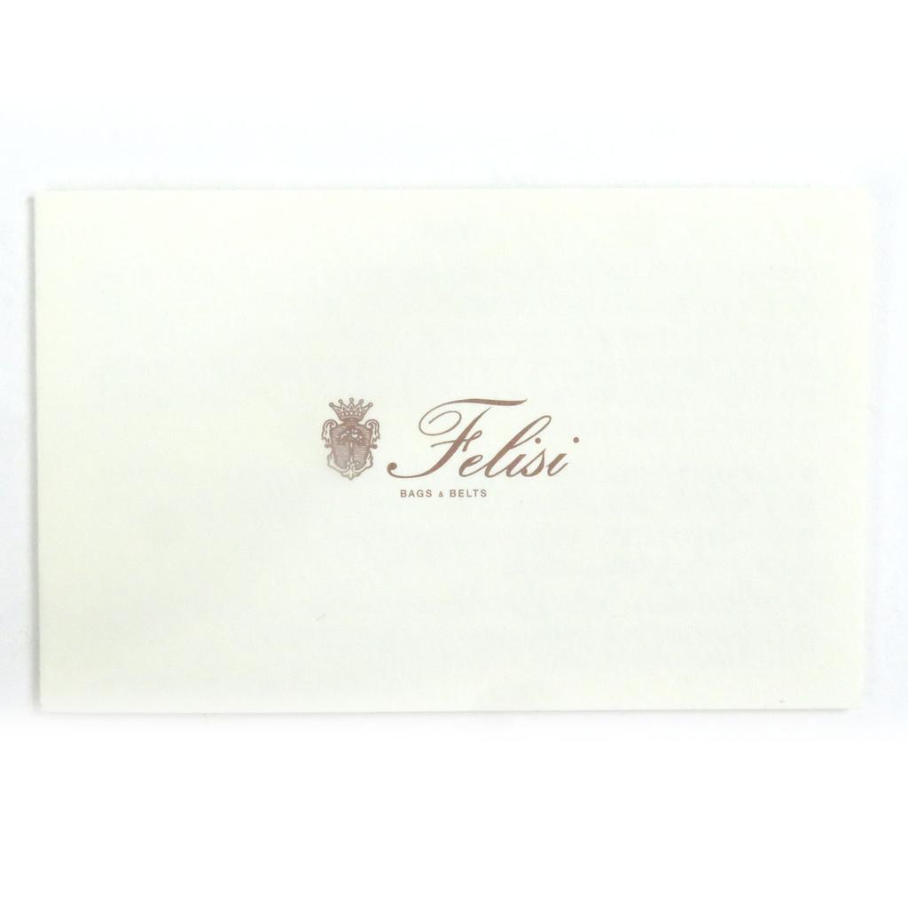 Felisi Briefcase Tote bag A4 size storage black Nylon mens 14/26-DS Used