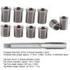 Zündkerzengewinde Reparaturwerkzeug M10x1.0 + M12x1.0 Gewindeschneider Auto Zubehör Hardware-Kit Gewindereparatur Gewindeschneider Werkzeug Gewindereparatur Werkzeug