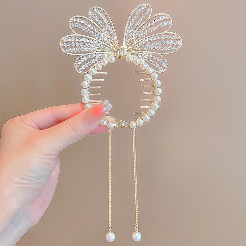 Children's Meatball Claw Hair Clip - Girl's Ponytail Accessory & Styling Tool
