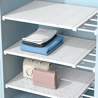 1PC Organisateur de Placard Réglable Ménage Organisateur de Placard Gain de Place Mural Chambre à Coucher Multiples Options Disponibles