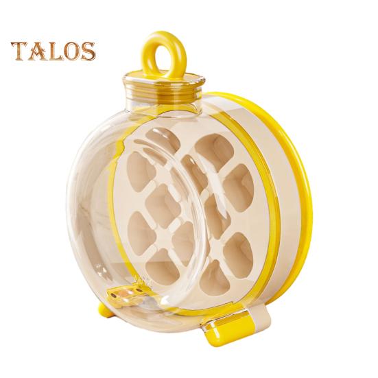 

2-в-1 Форма для кубиков льда и бутылка для воды Пресс-релиз Hands-Free Поддон для льда с трубочкой Портативный герметичный морозильный контейнер для летних путешествий Дом и B