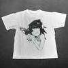 Summer Hot Sale Vintage Gorillaz Band Tshirt Unisex Fashion Hip Hop Streetwear Punk Tshirt Y2k Gothic Cotton Oversized Tshirt