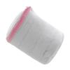 Foldable White Underwire Lingerie Wash Bag and Underwear Storage Basket