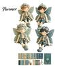 Handmade Fairy Boy Doll Set Boys Patchwork DIY Kit, Fabric Sewing Make 4 Family Weekend Activity Kits Boys, Craft Kit for Adults, Gift, Home Tabletop
