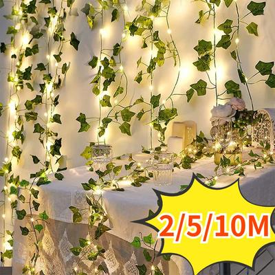 Peri Işıkları Güneş Enerjili Işıklar Akçaağaç Yaprağı Su Geçirmez Açık Hava Çelengi 10M/5M/2M Güneş Enerjili Lamba Noel Bahçe Düğün Parti Dekorasyonu
