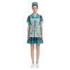 Adult Halloween Nurse Costume Set Includes Dress Apron and Cap Suitable for Role Play and Themed Events Party Outfit