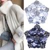 1pcs High-grade Coat Button for Clothing Metal Fur Button Mink Button Decorative Accessory