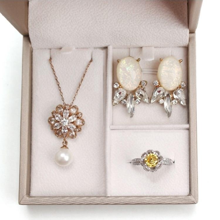 Practical Jewelry Storage Box Practical Accessory Display Organizer Holder Box