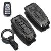 Robuste Metallschutzhülle für Ford, geeignet für Ford Fusion Explorer Escape Edge Mustang Raptor und F150 F250 F350 F450 F550 5-Tasten sma