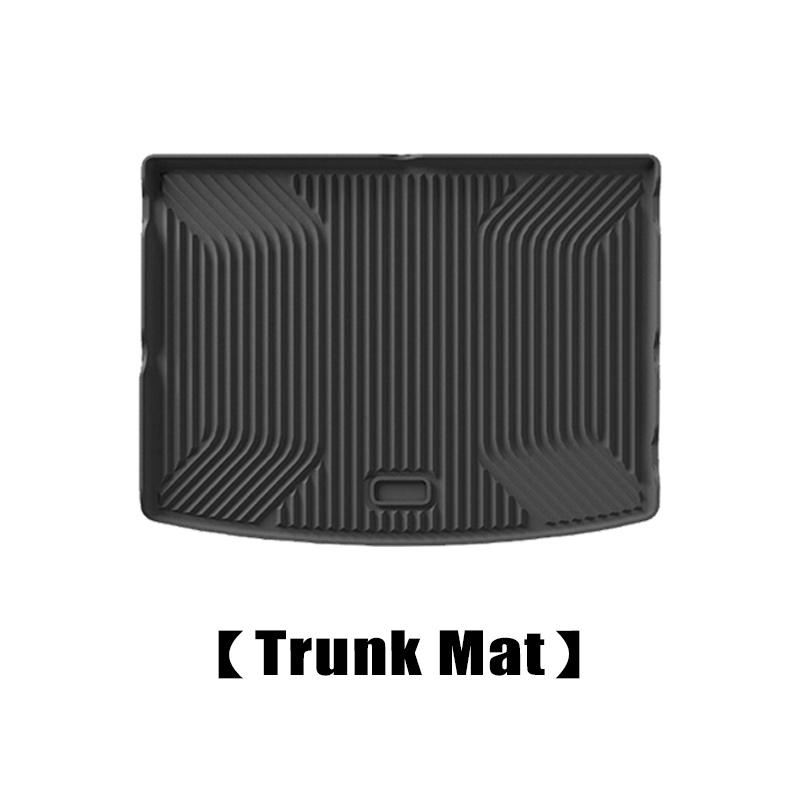 For Kia EV3 Accessories SV 2025 2026 2027 TPE Car Trunk Mat Cargo Liner Boot Carpet Cushion Protective Pad Tools Accessories