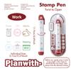 1 pezzo, una Penna Timbro Versatile con Immagini Multiple - un Adorabile Set per Agende, Journaling, Conservare Ricordi, E Appassionati di K-Pop