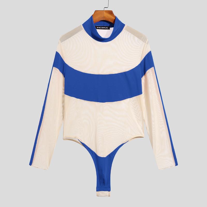 Купить INCERUN/Летняя вечеринка, прозрачная мужская майка с длинными ...