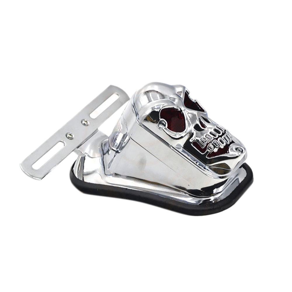 Precise Motorcycle Brake Light Tail Light Skull Light Warning Signal Light For Prince