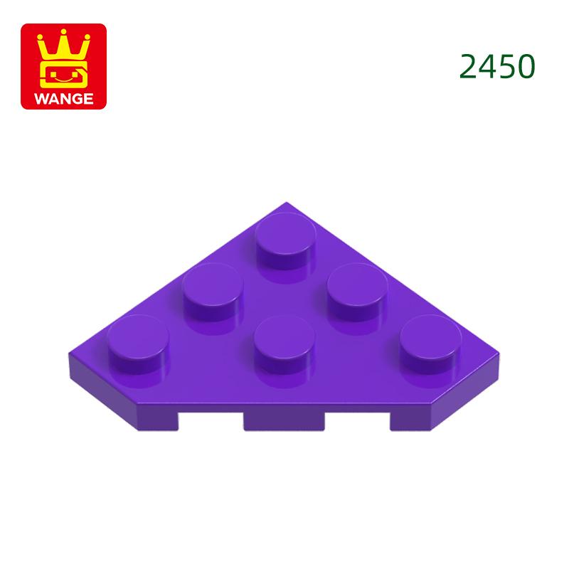 Ungiftig 100 Stück/Los 2450 3x3 Keilförmige Platten Bausteine Moc Kompatibel Mit Allen Markensteinen Kinderspielzeug Geschenkbox