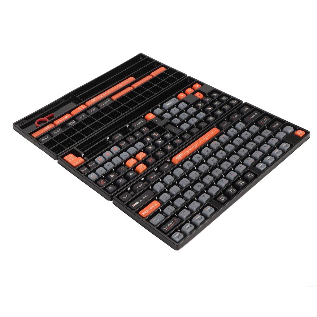 154 Key PBT Keycaps XDA Height Five Sided Thermal Sublimation Mechanical Keyboard Keycaps for 61 87 98 104 108 Keys