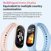 for Smart Bracelet Heart Rate Fitness Tracker Sports Watches for iOS Android - M