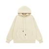 INF Unisex Plush Hoodie | 2024 Autumn/Winter Solid Color Trendy Casual Sweatshirt