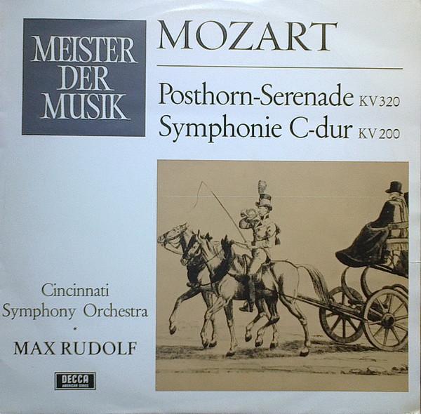 

LP Record CINCINNATI SYMPHONY ORCHESTRA, MAX - Posthorn-serenade Kv 320 / Symphoni SMU1119 Decca Germany Classical Used