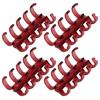 20Pcs Binding Rings Segmented Design Hold 60 Sheets 11mm Binding Thickness Office Supplies
