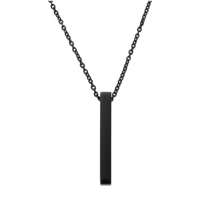 Fashion Simple Necklace Cold Wind Elegant Hip Hop Geometric Pendant Long Necklace