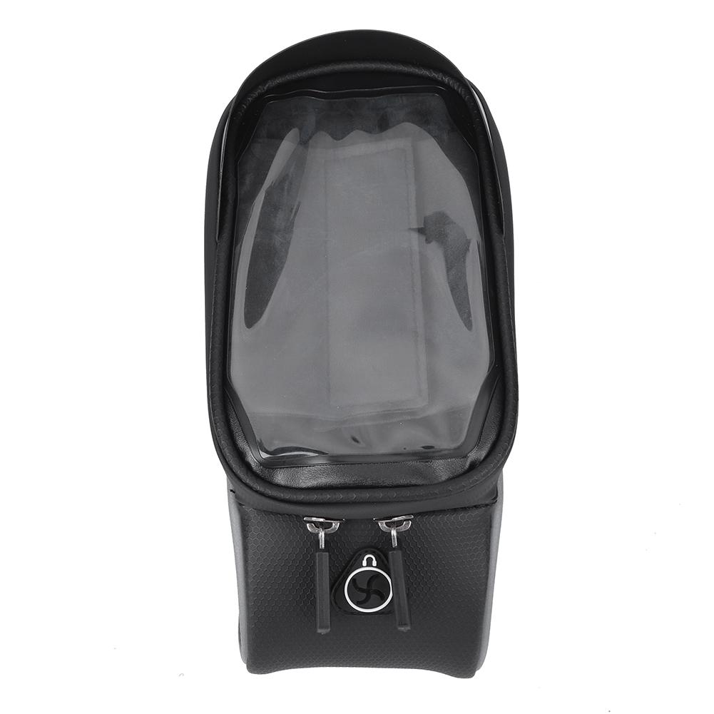 Nylon Black Water Sprinkling Resistant Touching Screen Bike Bag Mobile Phone Bicycle Cycling Packet Equipment