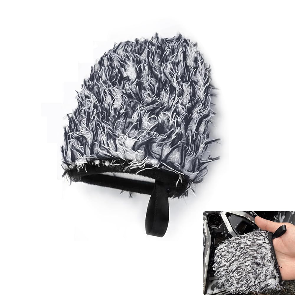 

Car Wash Mitt, Wheel Mitt, Car Wash Gloves, Microfiber, Car Wash Sponge, Multi-functional Car