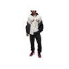 Jordan Solid Color Logo Embroidered Side Pocket Baseball Collar Full Zip Jacket Men Jackets Black FB7317-010