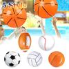 1-20PCS Inflatable Sports Balls Set Football Baseball Basketball Summer Beach Pool Party Toys for Kids Outdoor Water Play