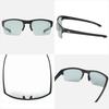Used Daiwa Polarized Glass DN-8026 Triacetate Polarized Glass Gray Gold Mirror