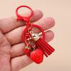 Porte-clés Piment Mignon Porte-clés Cerise Fruit Simulation Pour Femmes Pendentifs Sac à Main Bijoux Porte-clés DIY Cadeau