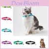 Reflective Nylon Cat Collar With Bell Free Engraving Available In Multiple Colors Suitable For Cats