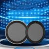 2 pcs 8 inch Audio Speaker Cover Decorative Circle Protective Metal Mesh Cover