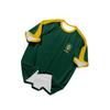 Mens Retro Brazil National Team Soccer Jersey T-Shirt Short Sleeve Loose Fit Sportswear