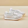 Mesh breathable little white shoes women's shoes autumn 2025 new thick-soled casual sports shoes versatile soft-soled running shoes