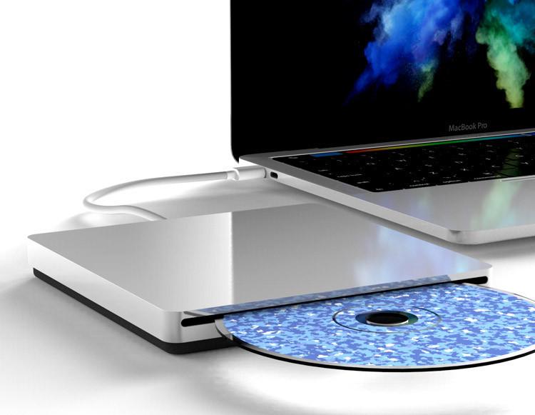 Ultra-Thin Type-C/USB Mobile External Optical Drive DVD Burner