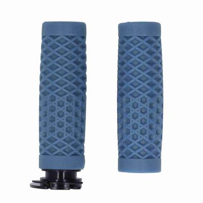 Motorcycle 22mm Handlebar Throttle Grips Silicone for GY6 50cc 80cc 125cc 150cc Scooter Blue