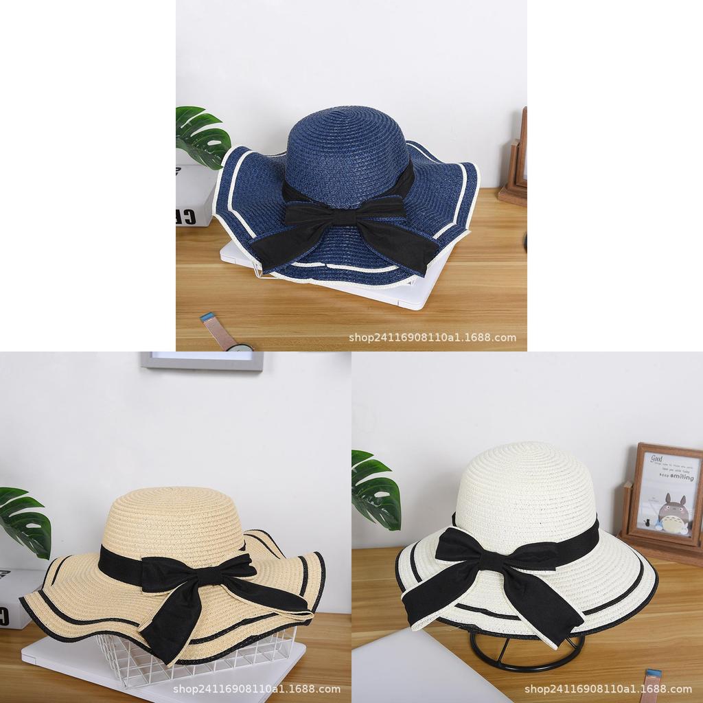 Summer Beach Hat With Wide Brim Sun Protection For Women Outdoor Sun Hat For Vacation