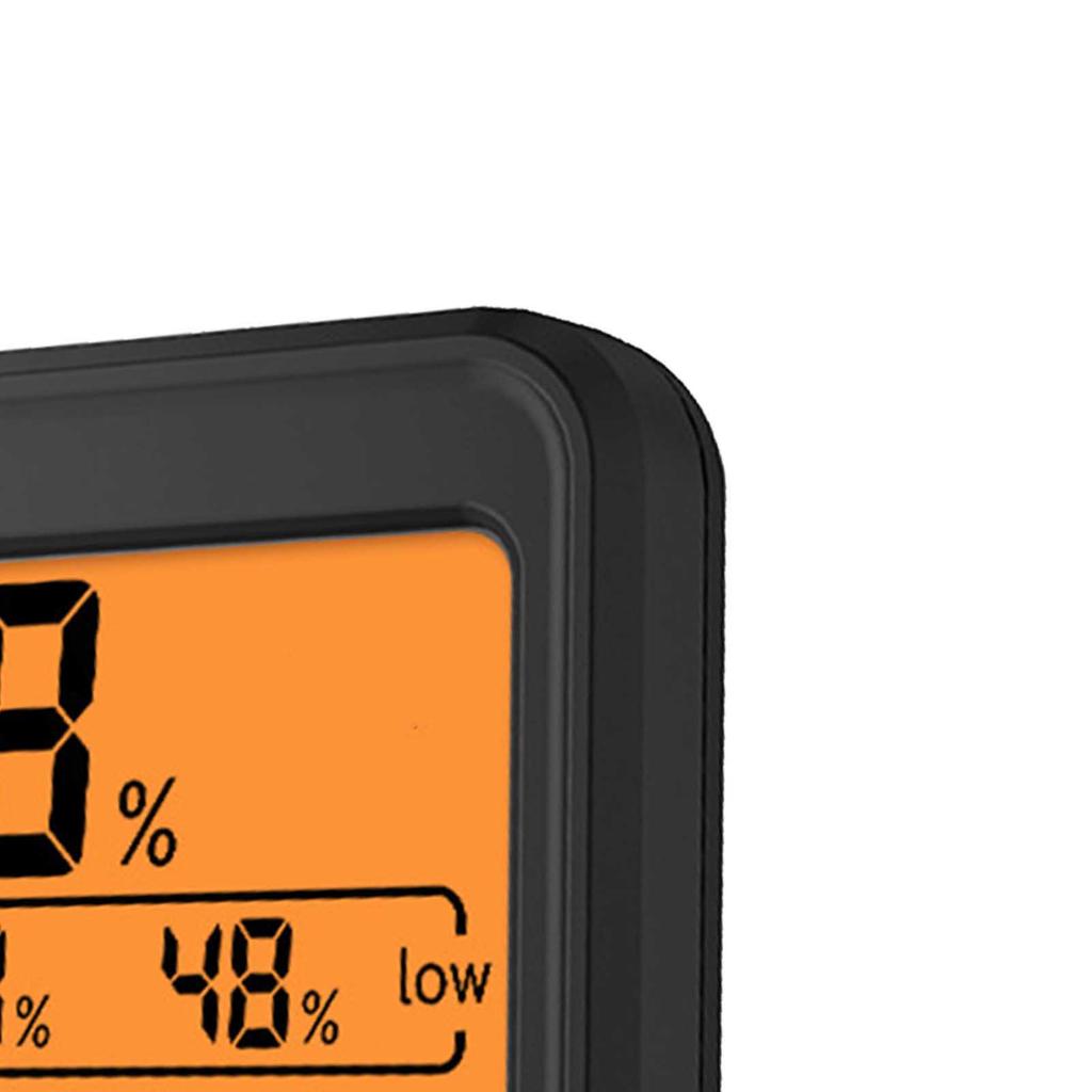 Digital Thermometer Hygrometer Clear Display High Accuracy Indoor Electronic Temperature Humidity