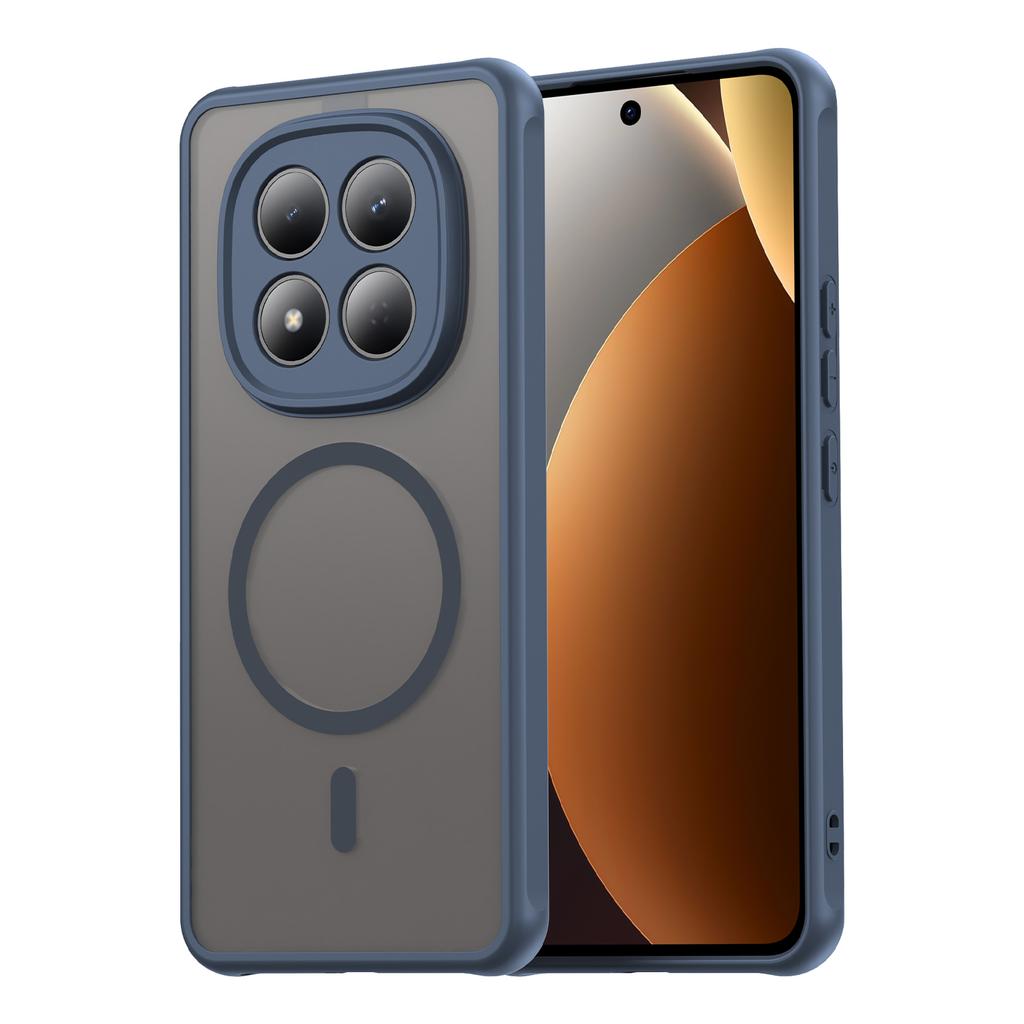 Frosted Shield Shockproof Case For Xiaomi Poco M8Pro Redmi Note 15 Pro 4G Plus 5G Magnetic Wireless Charging TPU Plastic Cover