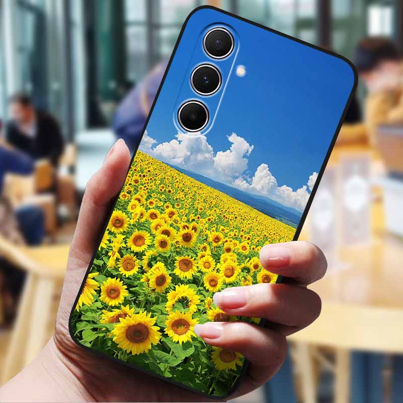 For Samsung A55 A25 A35 A05 A05S 4G 5G A15 A34 A54 A14 5G Cases Soft TPU Silicone Phone Covers for Samsung Galaxy A34 A54 Coque