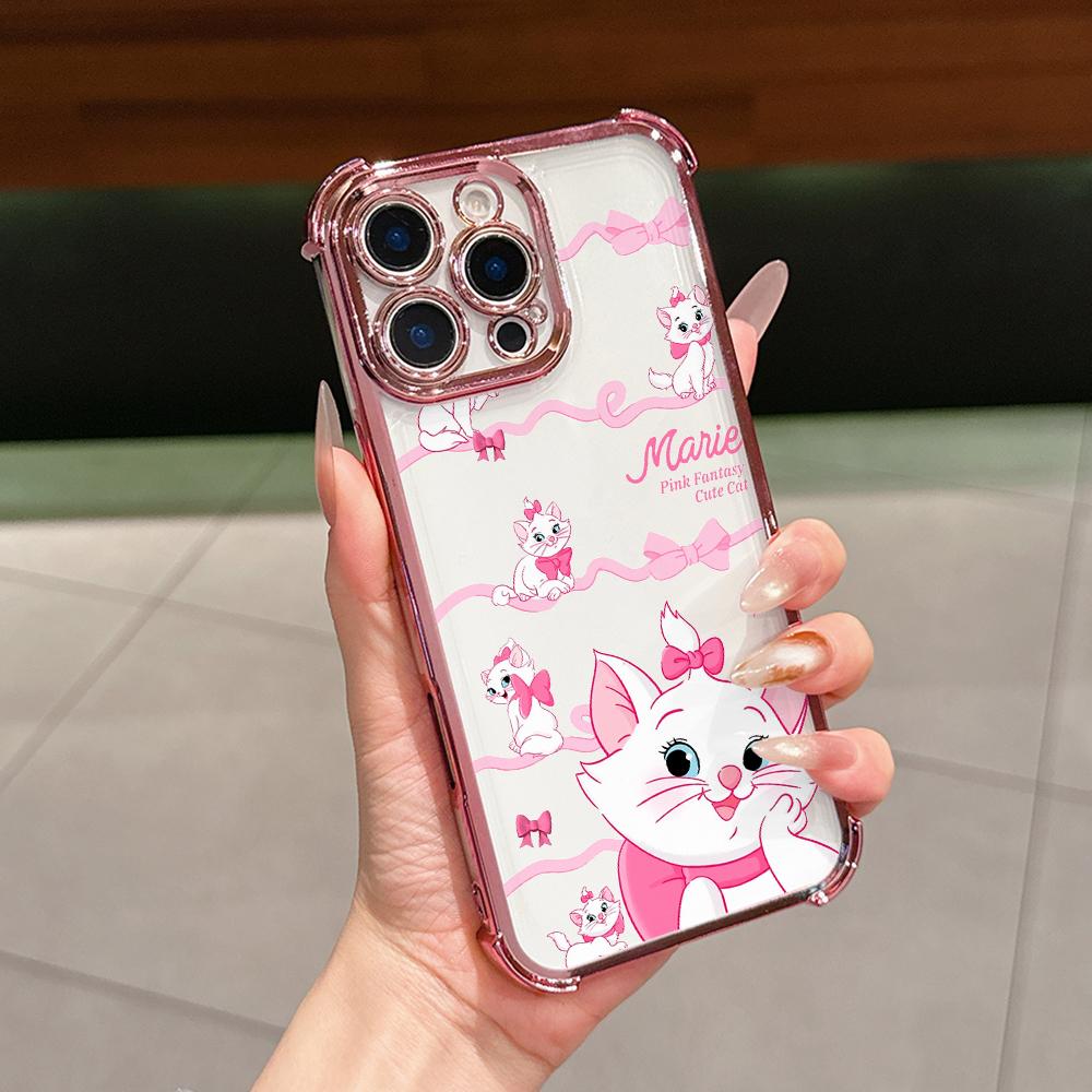 Θήκη Κινητού Aristocats M-Maries Cat για Google Pixel 10 9 9A 8 8A 7 7A Pro XL 5G Αντι-πτώση Διαφανές Μαλακό Κάλυμμα