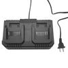 Makita 21V Dual Port Charger for Power Tools - Electric Drill & Wrench, Dual Slot, High-Power Lithium Battery Charger