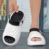 Fashion Fashion Summer Slippers Men Shock-absorbing Thick Bottom Slippers Platform Bathroom Slides Outdoor Non-Slip Casual Beach Sandals
