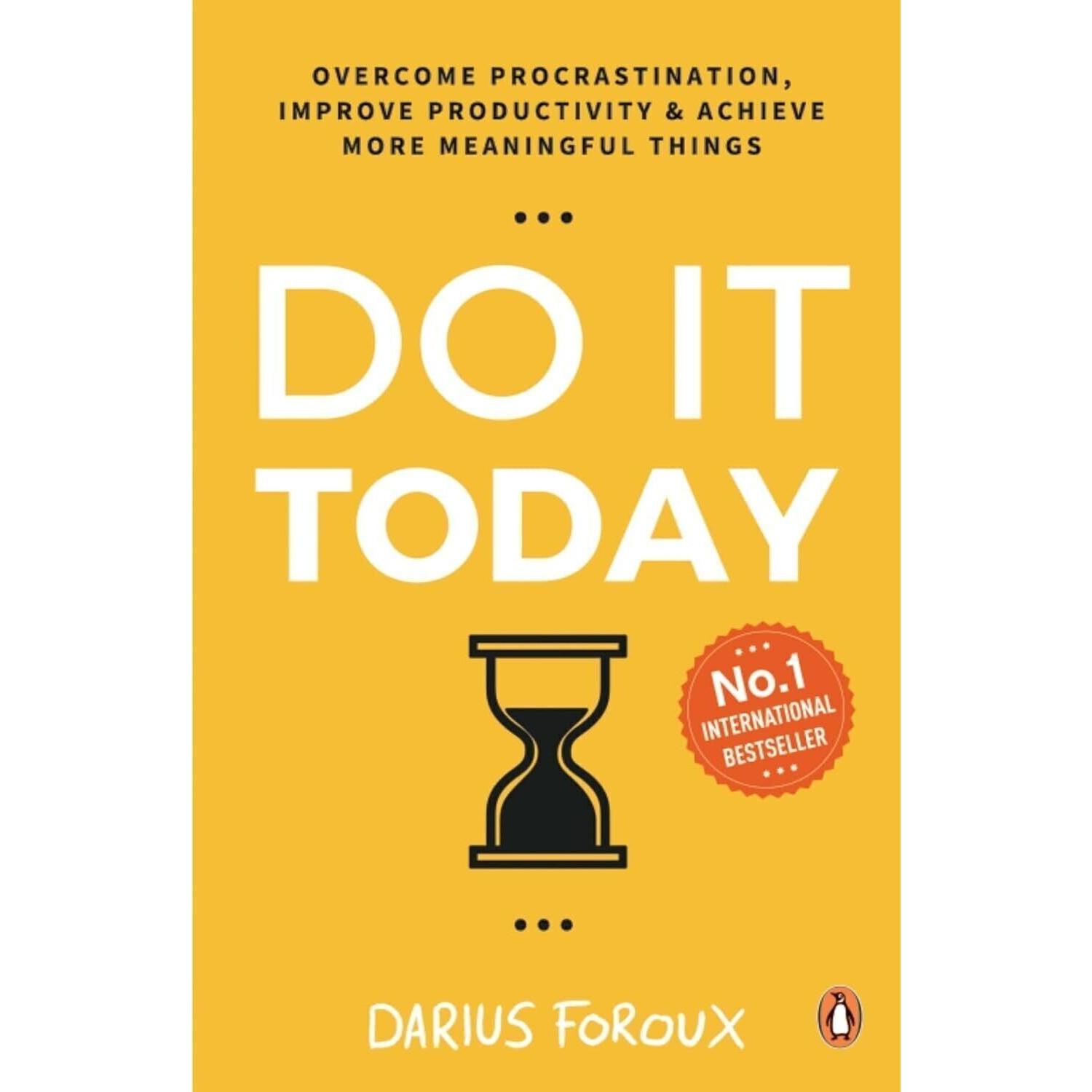 Do It Today Paperback By Darius Foroux l315 us165 2%