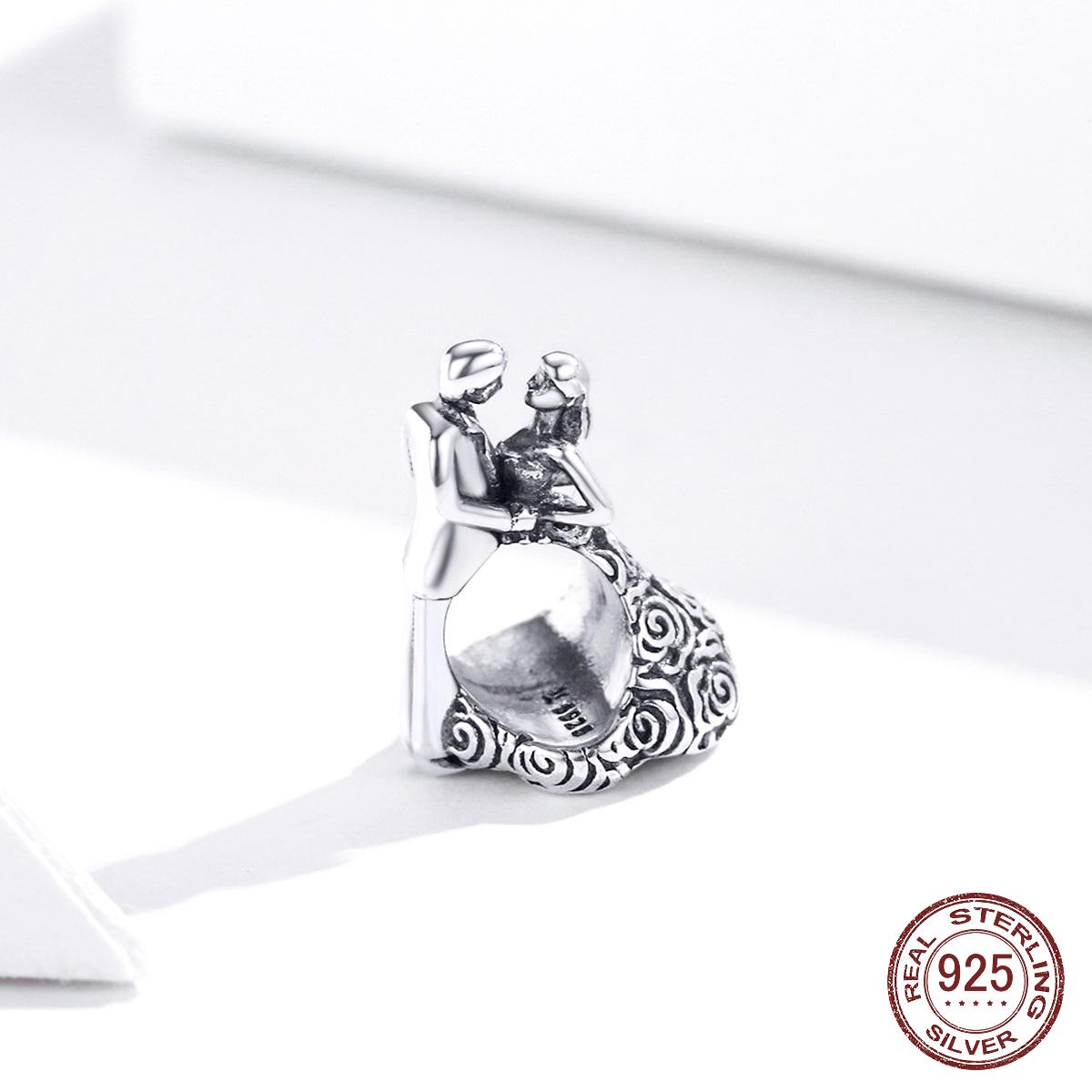 

925 стерлингового серебра свадебная вечеринка металлические бусины для женщин ювелирные изделия изготовление шарма подходит для оригинального браслета и браслета