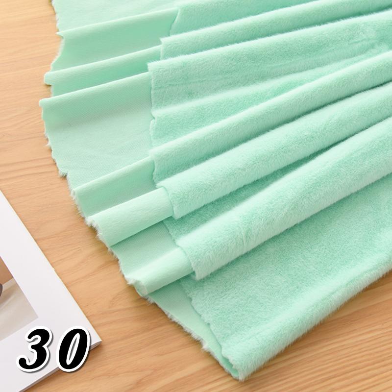 50*40cm Encrypt Imitation Rabbit Fur Fabric Thicken Plush Counter Background Clothing Fabric Handmade DIY Sewing Doll Fabric