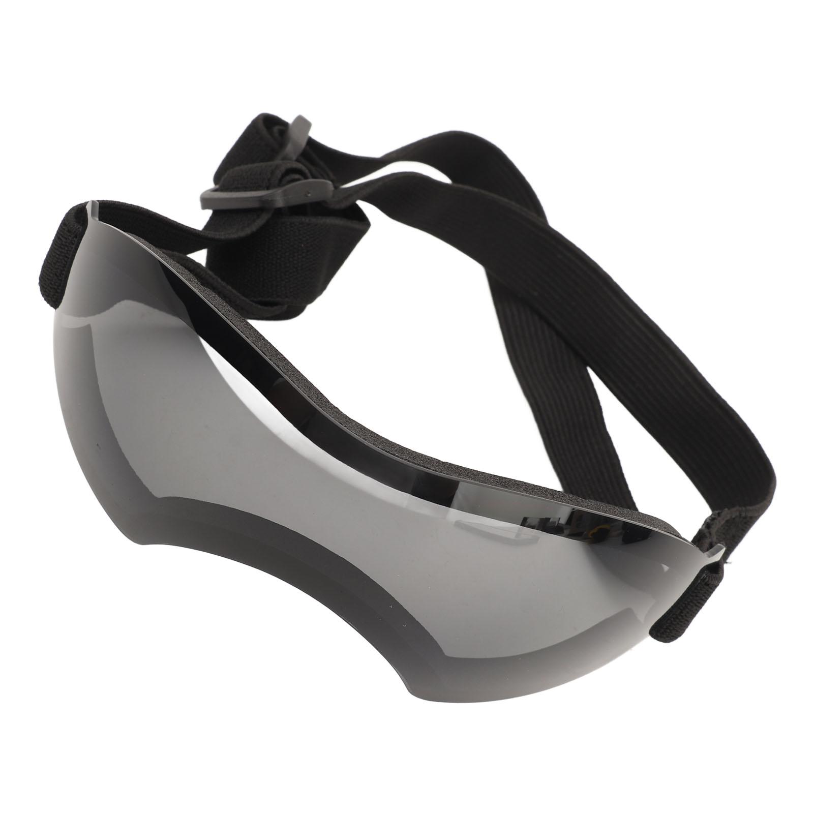 

Dog Sunglasses Large Dog Goggles Pet Glasses UV Protection Windproof for Eye Protection Grey