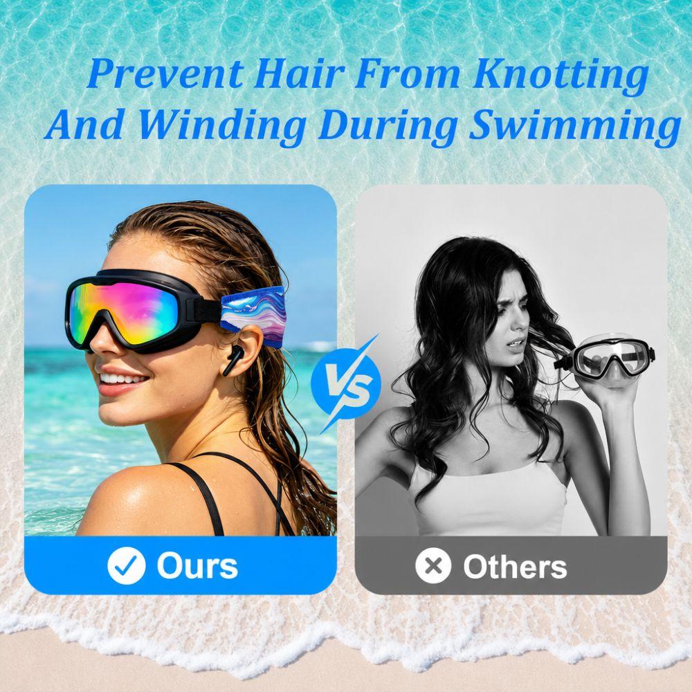 Anti-Slip Diving Mask Strap Neoprene Snorkel Mask Strap Cover Hair Protector Wrap  Water Sports