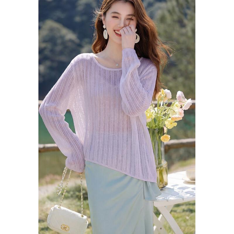 

Mocana Women s Relaxed Fit Long Sleeve Knit Top One Size